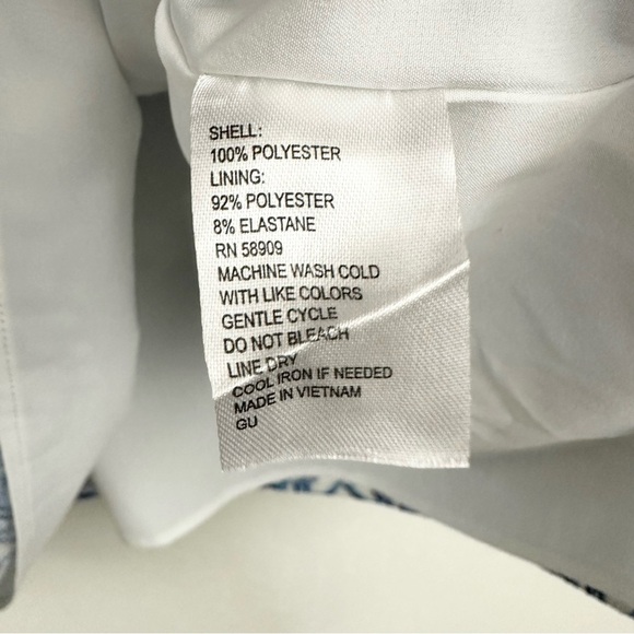 Preston & York Loretta Linen Blend 3/4 Sleeve Dress - Picture 10 of 10